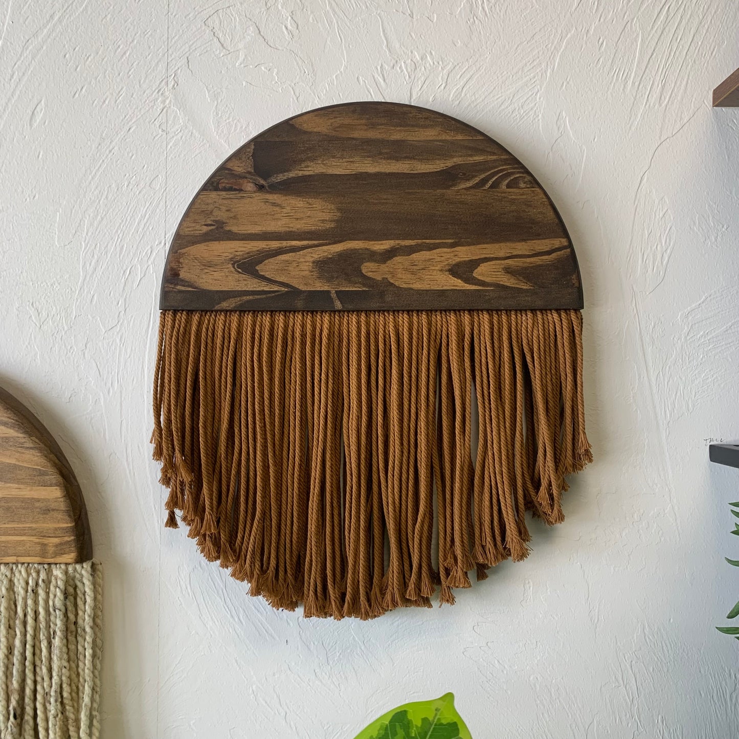 Half Moon Macrame Wall Hanging