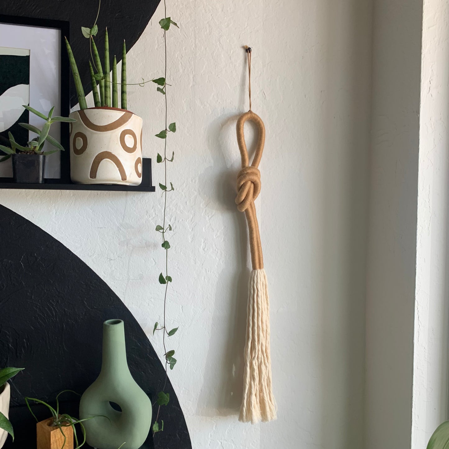 Wrapped Knot Wall Hanging