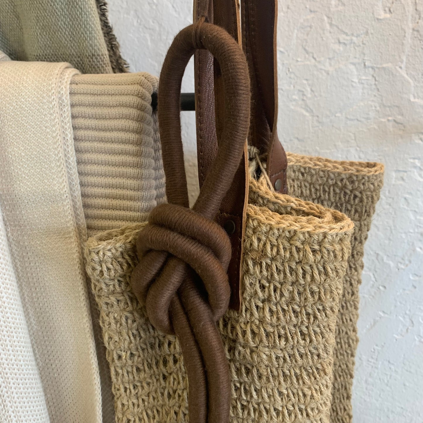 Wrapped Knot Wall Hanging