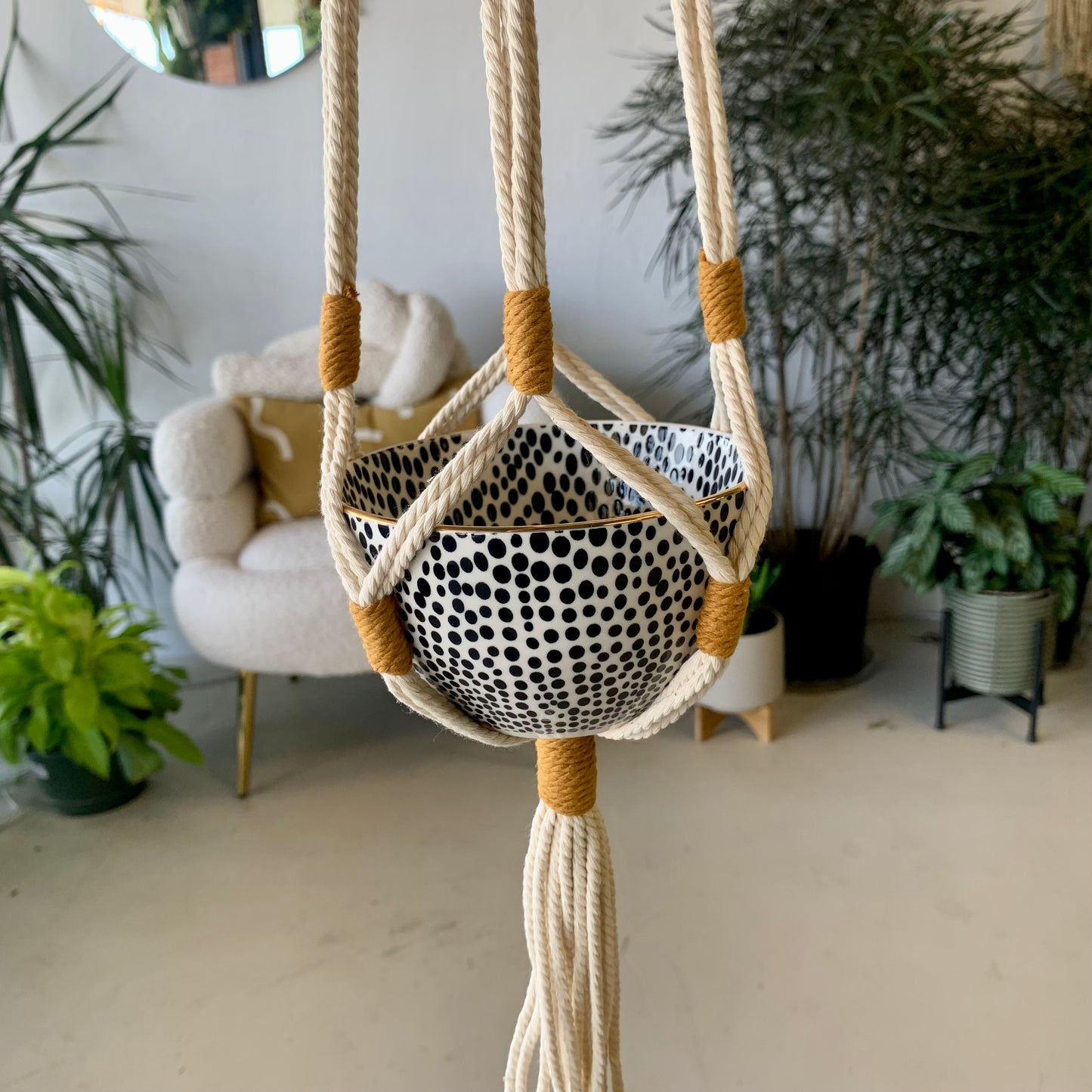 Modern Macrame Plant Hanger