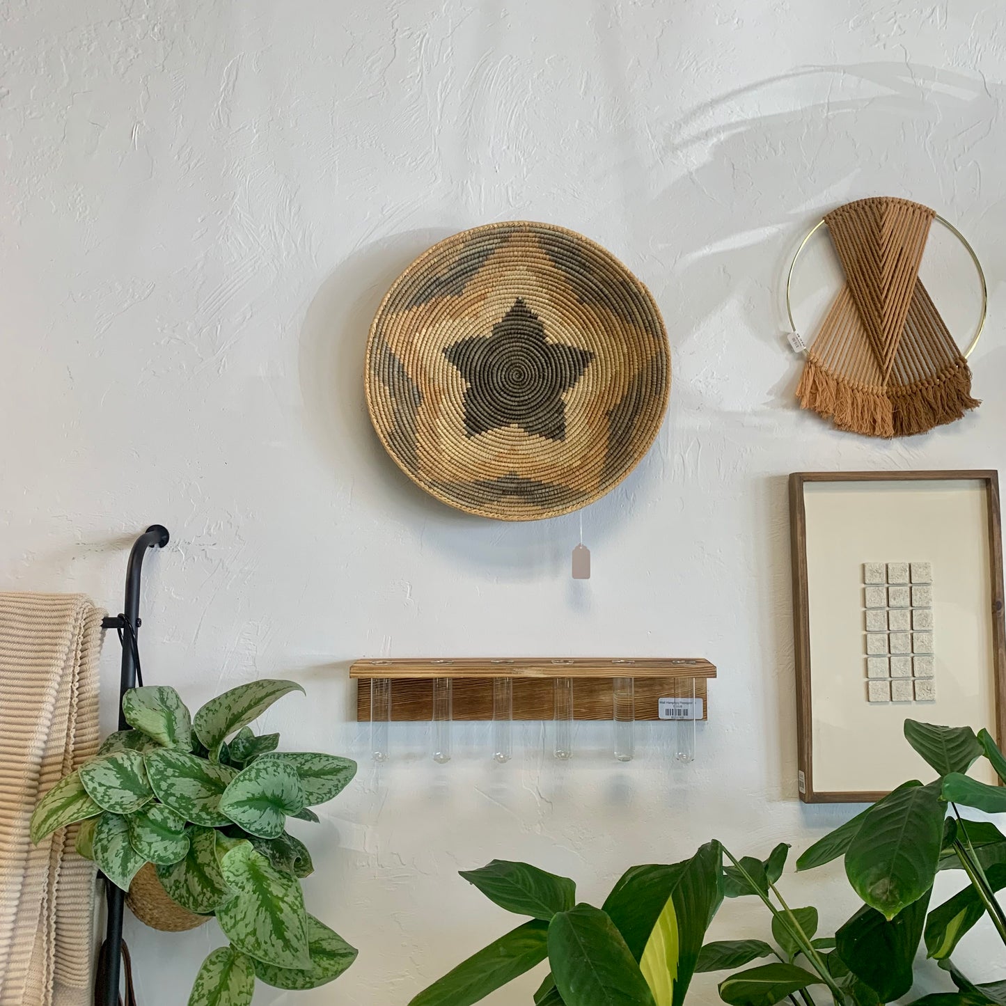Handwoven Basket Wall Art