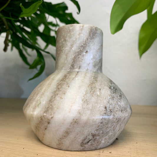 Marble Taper Candle Holder