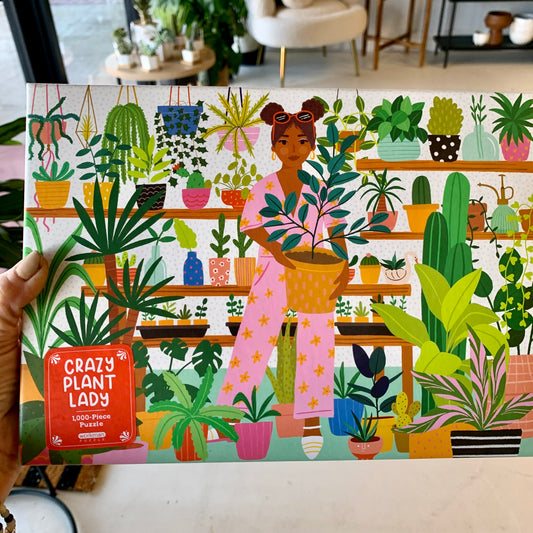 Crazy Plant Lady Puzzle
