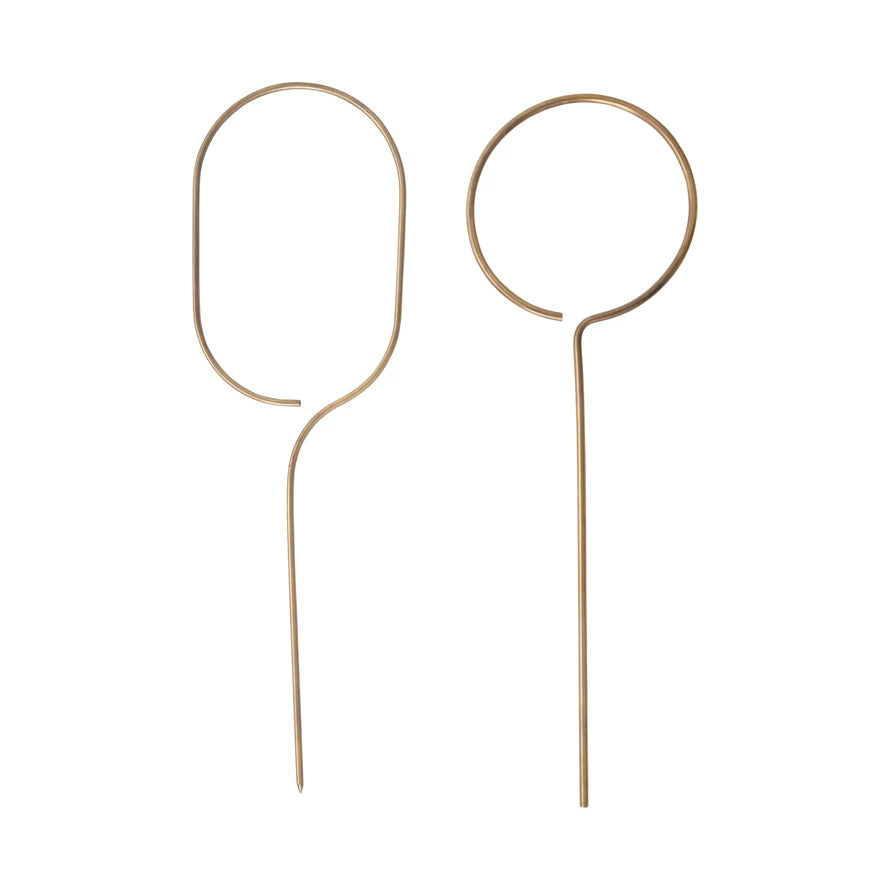 Large Brass Plant Trellis