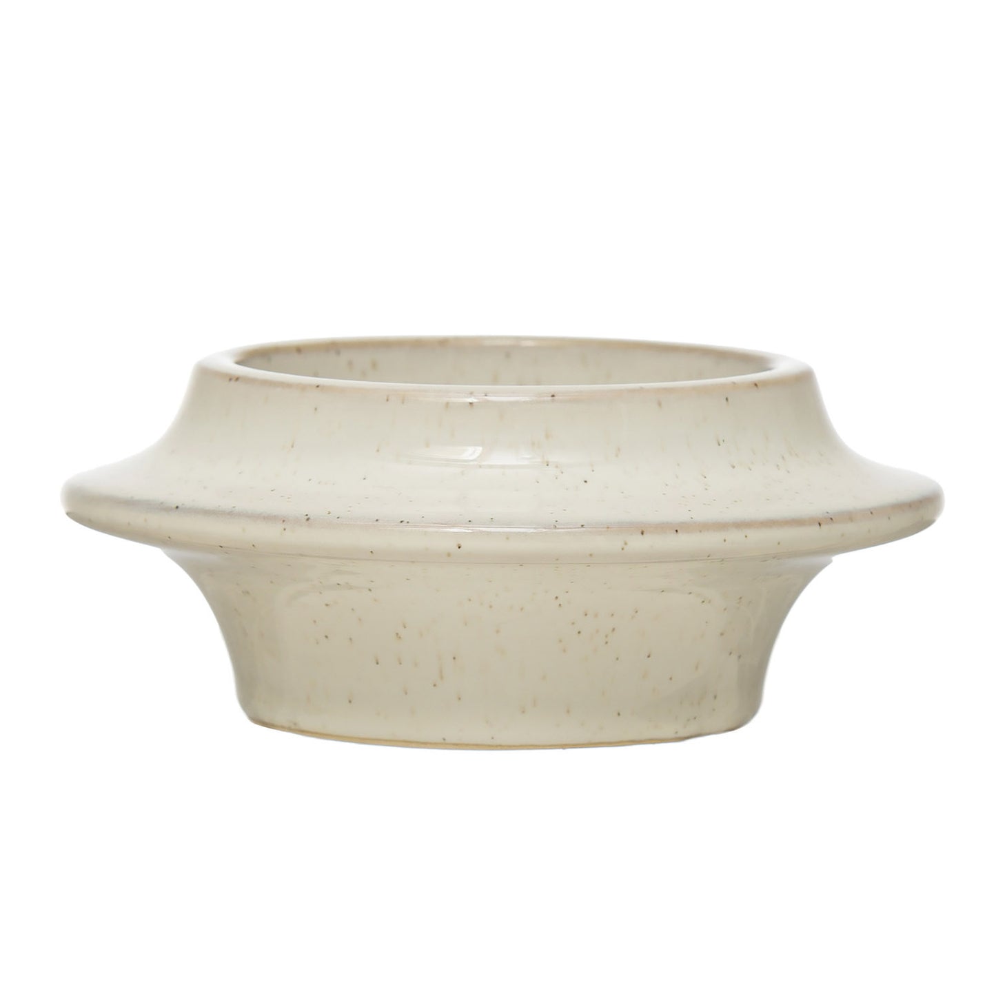 Stoneware Tealight/Air Plant Holder