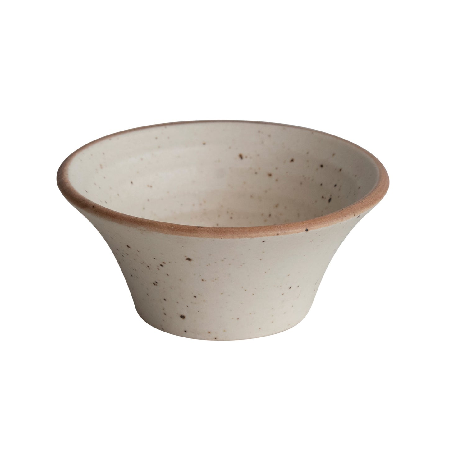 Cream Speckled Dish