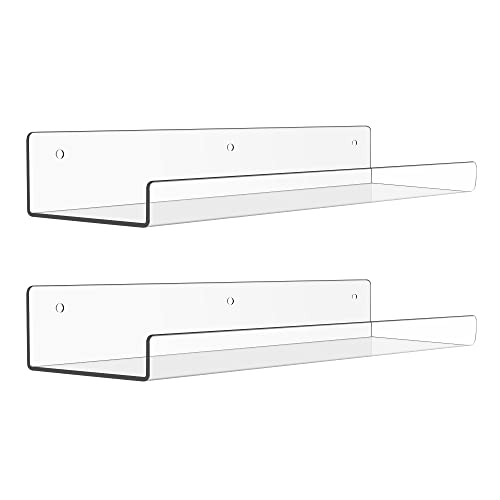 Acrylic Clear Wall Shelves