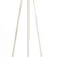 Mkono Ceramic Hanging Planter Macrame Plant Holder 5 Inch Cute Succulent Cactus Pot with Cotton Rope Hanger for Indoor Outdoor Decor, 1 Pack