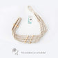 Mkono Macrame Plant Hanger Indoor Hanging Planter Basket with Wood Beads Decorative Flower Pot Holder No Tassels for Indoor Outdoor Boho Home Decor 35 Inch, Ivory, Set of 1 (POTS NOT Included)
