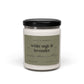 Calming White Sage & Lavender Candle - 9oz Scented Soy Wax for Grounding and Well-Being