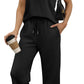 Casual Lounge Sets V Neck