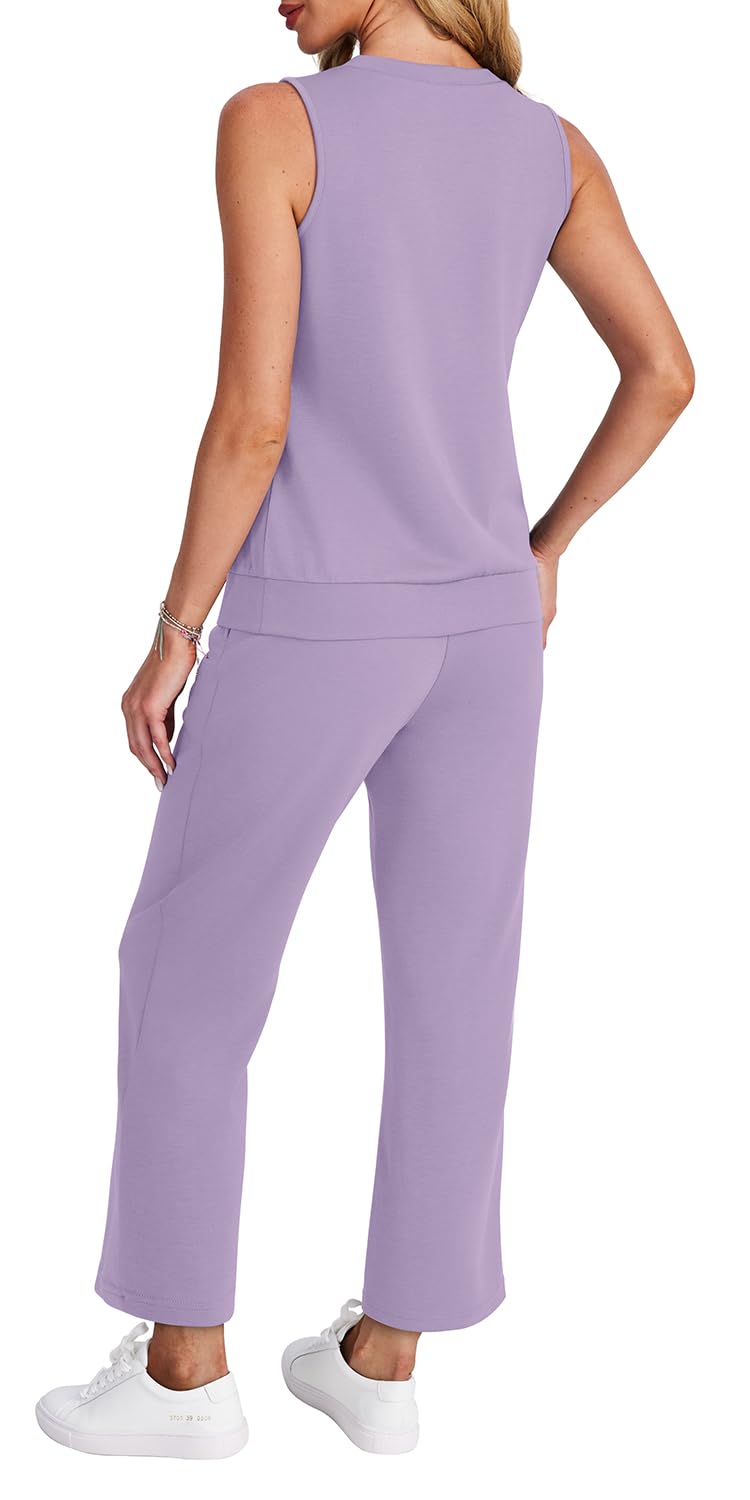 Casual Lounge Sets V Neck