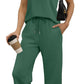 Casual Lounge Sets V Neck