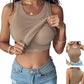 Women Built-in Bra Tank Tops