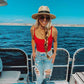 Wide Brim Straw Panama Hat