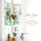 Mkono Macrame Plant Hanger Indoor Hanging Planter Basket with Wood Beads Decorative Flower Pot Holder No Tassels for Indoor Outdoor Boho Home Decor 35 Inch, Ivory, Set of 1 (POTS NOT Included)