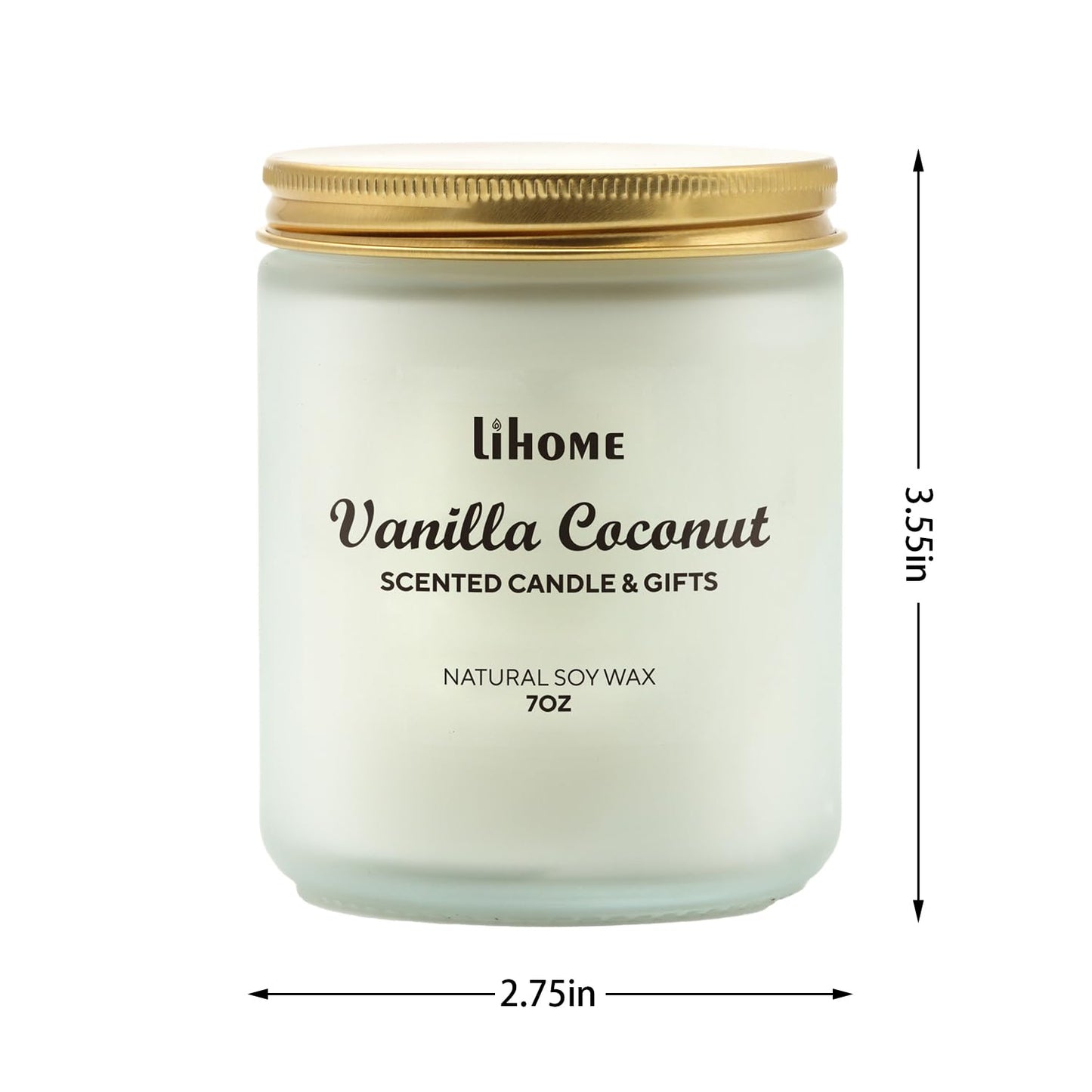Happy Birthday Candle | Natural Soy Wax Vanilla Scented Candles