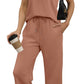 Casual Lounge Sets V Neck