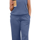 Casual Lounge Sets V Neck