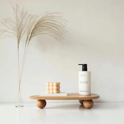 Wooden Pedestal Stand for Decor/Plants/Candles