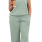 Casual Lounge Sets V Neck