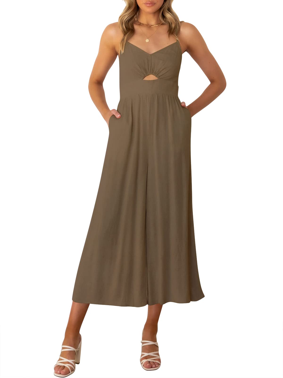 Summer V Neck Jumpsuit | Dress