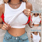 Women Built-in Bra Tank Tops