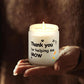 Happy Birthday Candle | Natural Soy Wax Vanilla Scented Candles