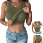 Women Built-in Bra Tank Tops