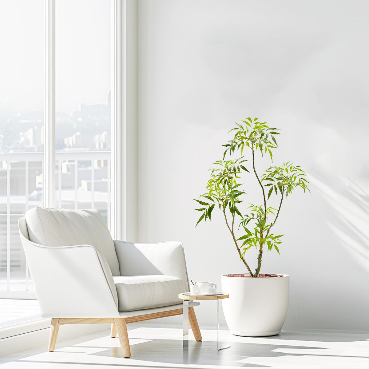 Large Fortunei Artificial Tree & Planter