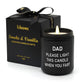 Happy Birthday Candle | Natural Soy Wax Vanilla Scented Candles