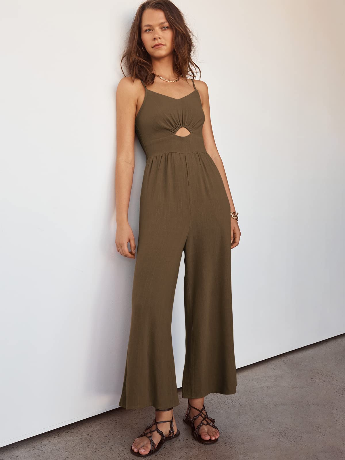 Summer V Neck Jumpsuit | Dress