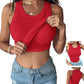 Women Built-in Bra Tank Tops