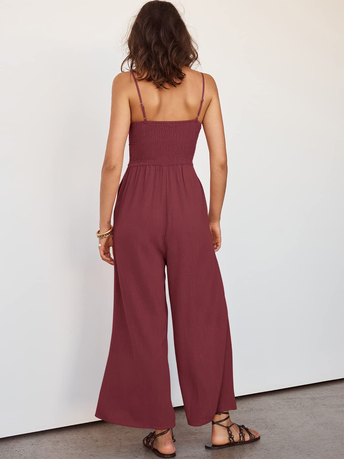 Summer V Neck Jumpsuit | Dress