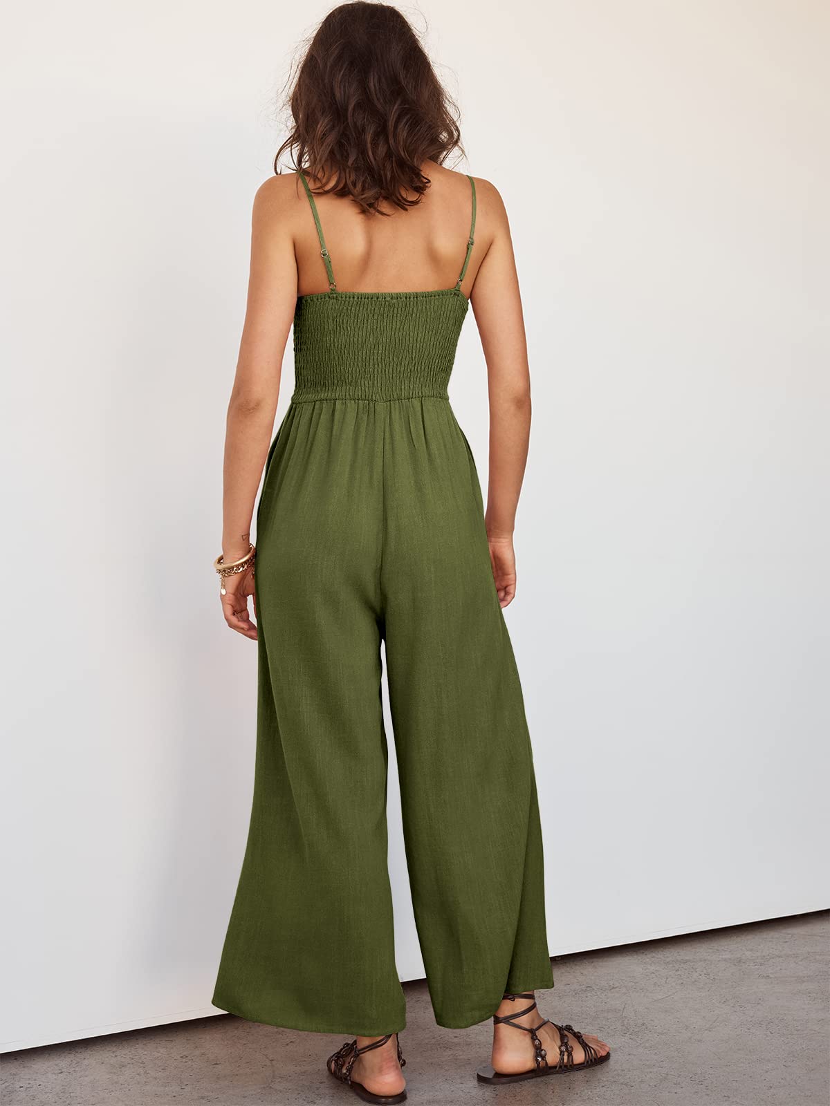 Summer V Neck Jumpsuit | Dress