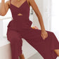 Summer V Neck Jumpsuit | Dress