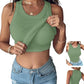 Women Built-in Bra Tank Tops