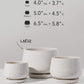 Ceramic Planter Set