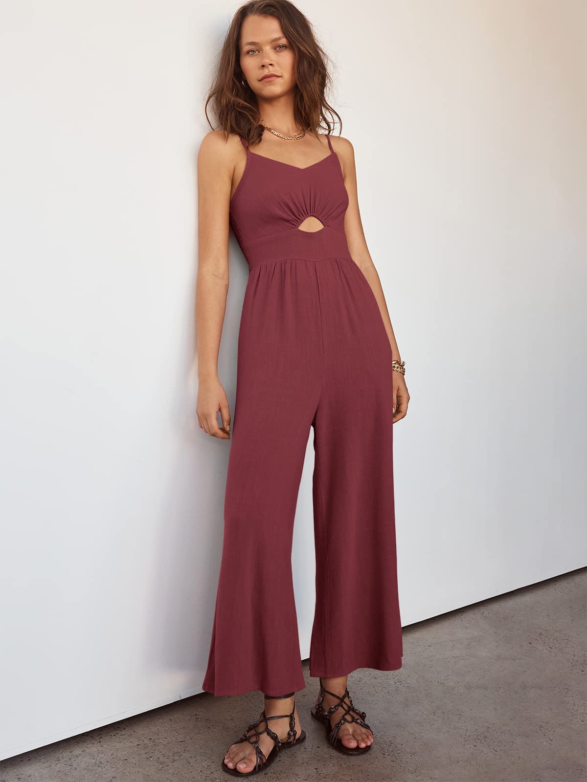 Summer V Neck Jumpsuit | Dress