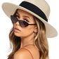 Wide Brim Straw Panama Hat
