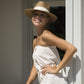 Wide Brim Straw Panama Hat