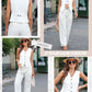 Casual V-Neck Button-Down Vest