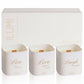 Scented Soy Candles Gift Set | Nature's Bloom Collection | 3 Scented Candles