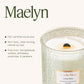 LA JOLIE MUSE Glass Jar Candle