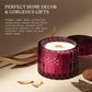 Hidden Label Wood Wick Decorative Candles