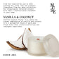 Hidden Label Wood Wick Decorative Candles
