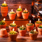Succulent Cactus 18ea Tealight Candles