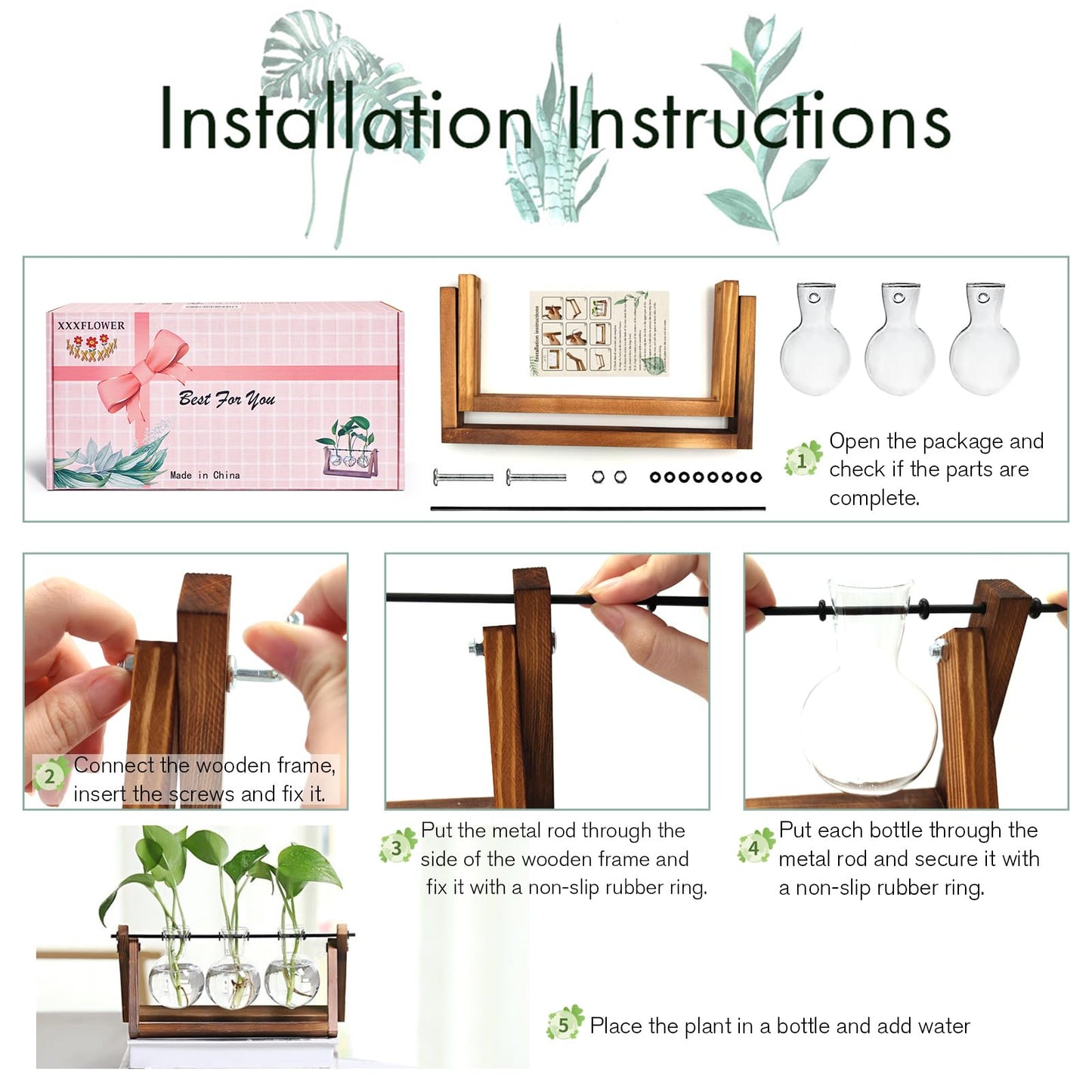 Wooden Propagation Stand