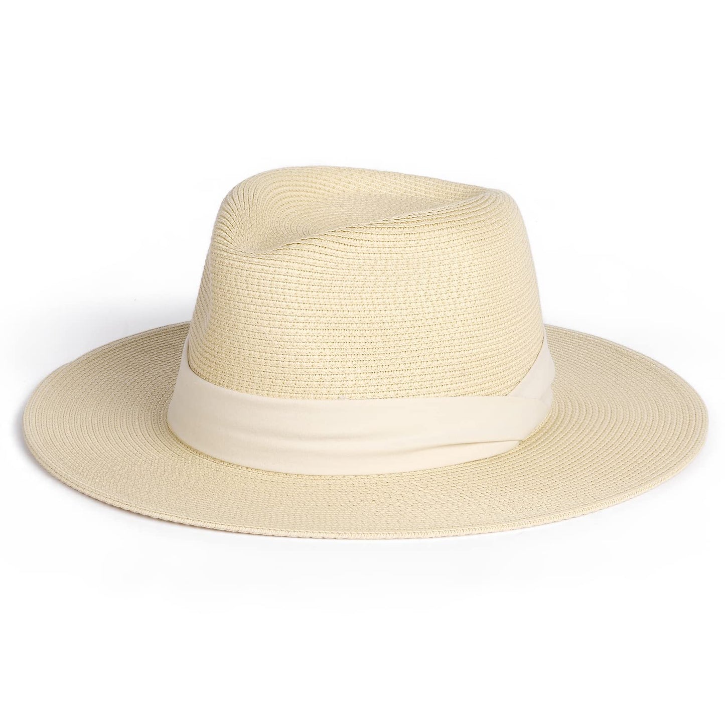 Wide Brim Straw Panama Hat
