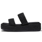 Raffia Platform Sandals